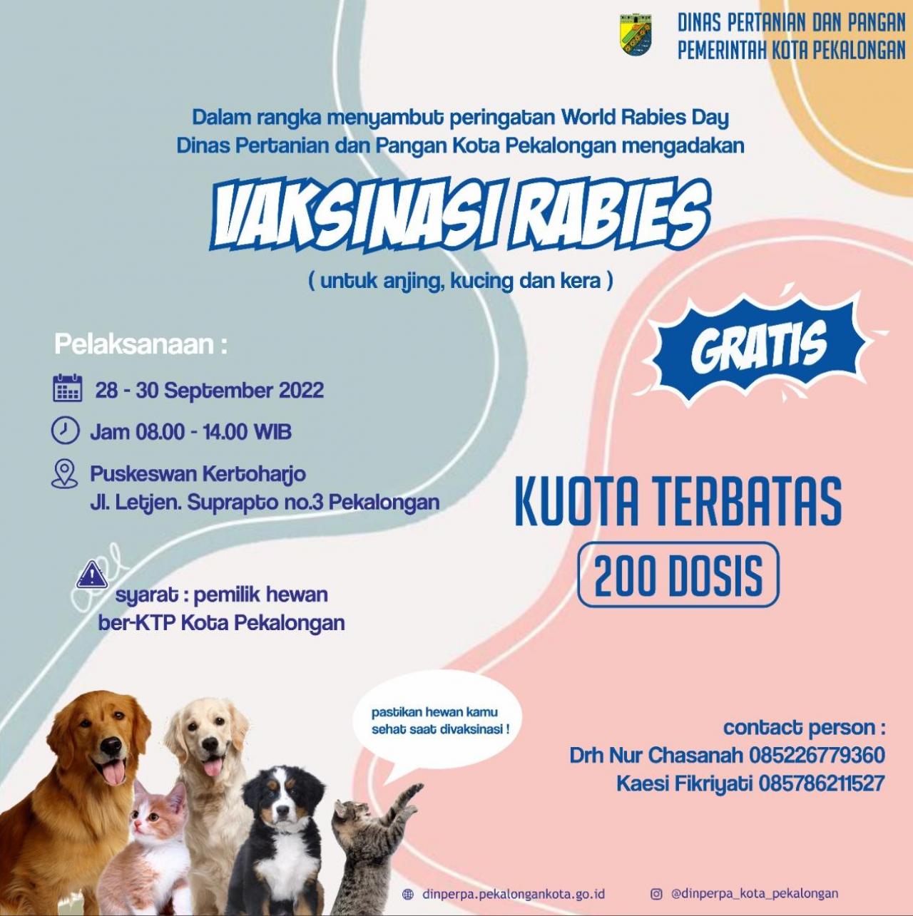 Flayer 📅 Vaksinasi Anjing